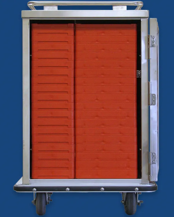ServeSmart SmartTrays and SmartCarts correctional meal delivery system